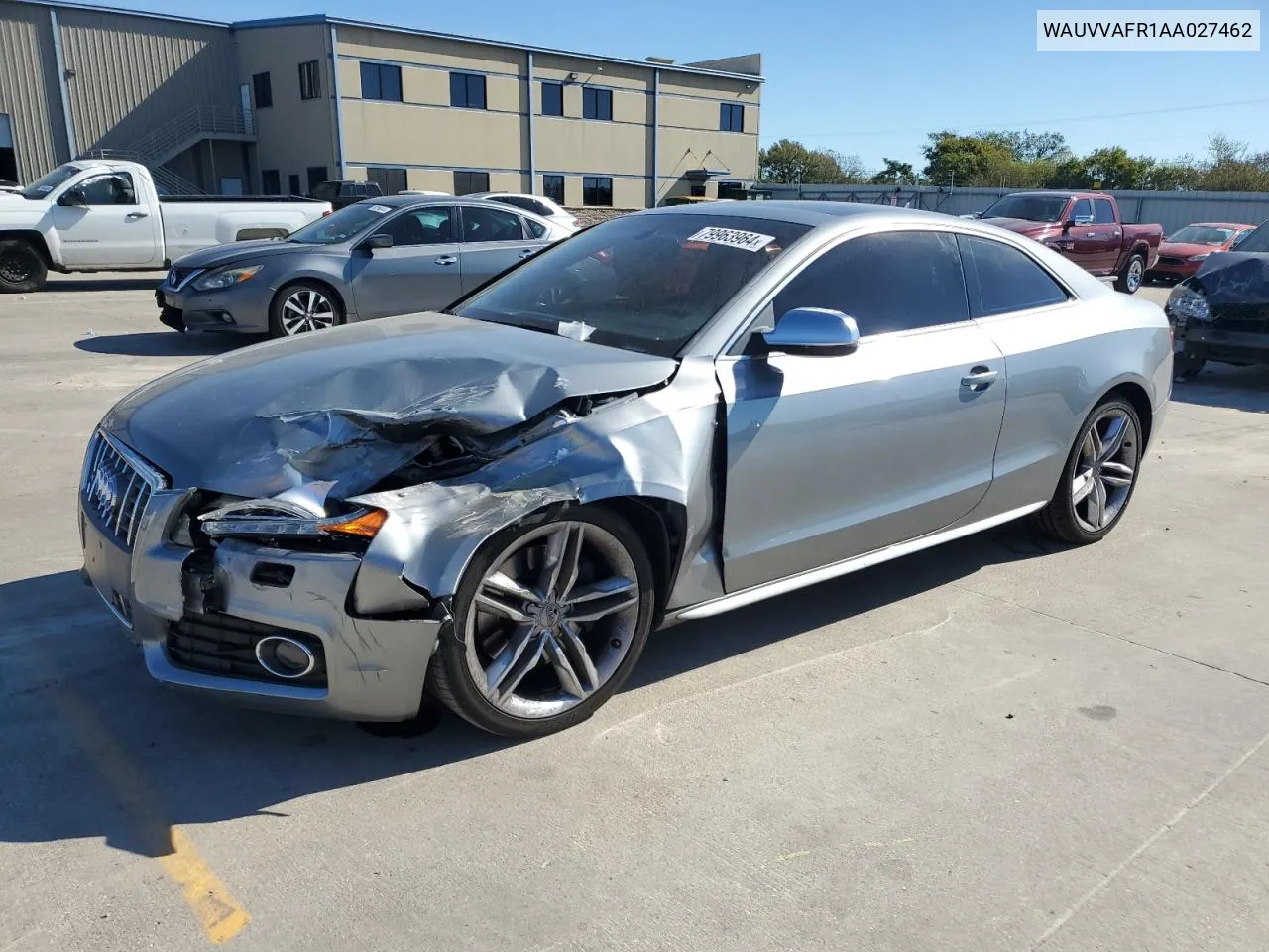 2010 Audi S5 Prestige VIN: WAUVVAFR1AA027462 Lot: 79963964