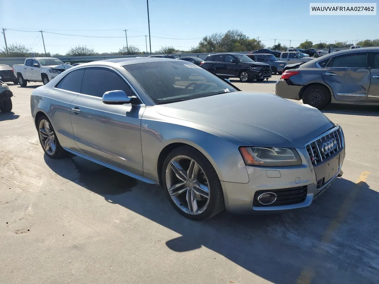 2010 Audi S5 Prestige VIN: WAUVVAFR1AA027462 Lot: 79963964