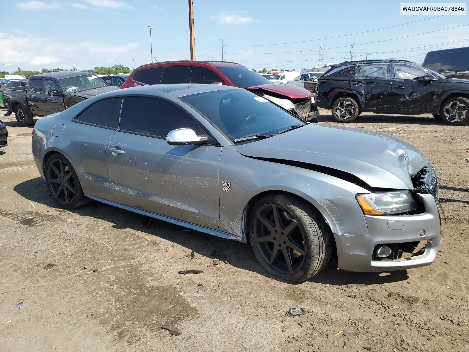 WAUCVAFR9BA078846 2011 Audi S5 Premium Plus