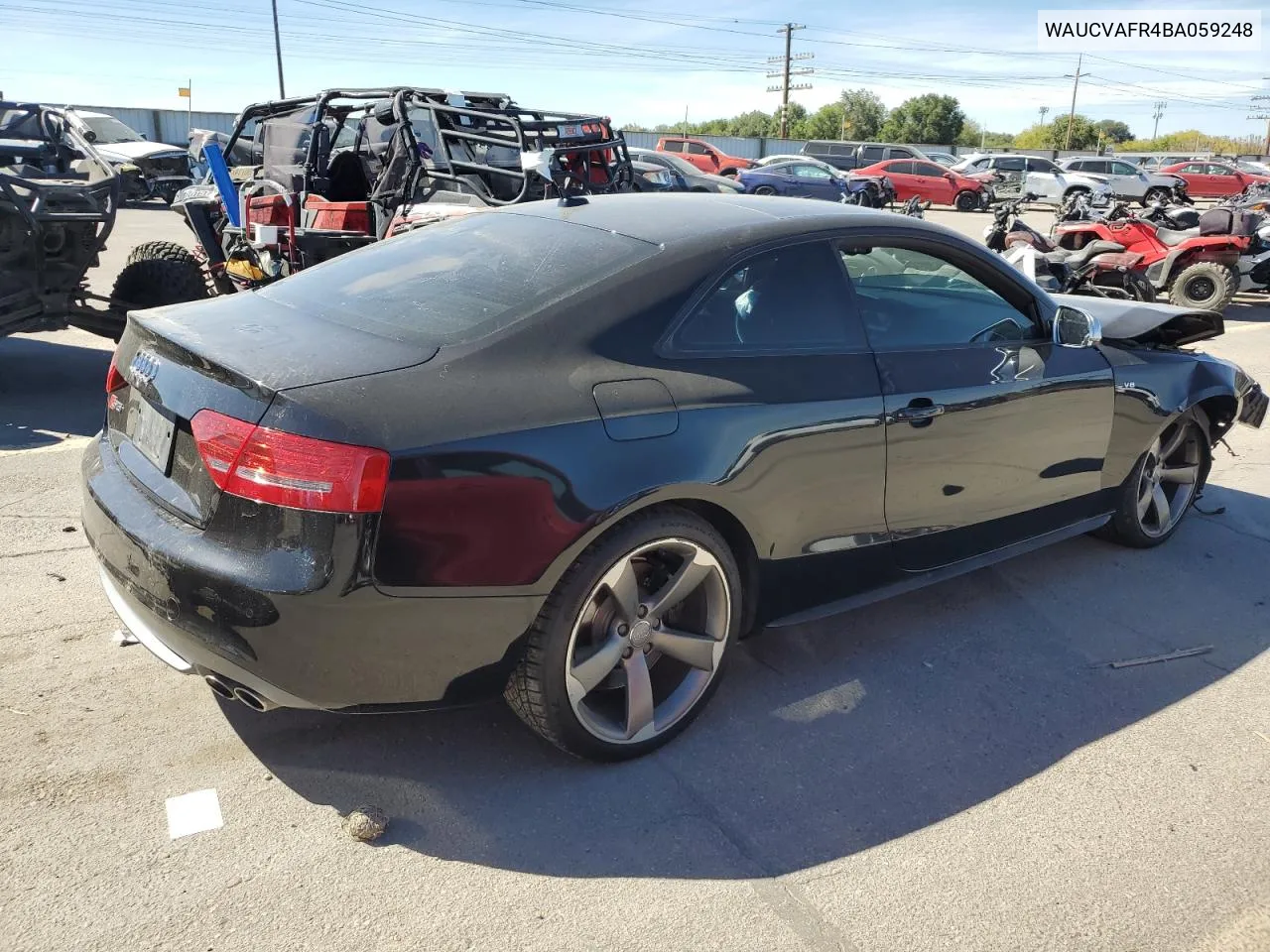 2011 Audi S5 Premium Plus VIN: WAUCVAFR4BA059248 Lot: 72650664