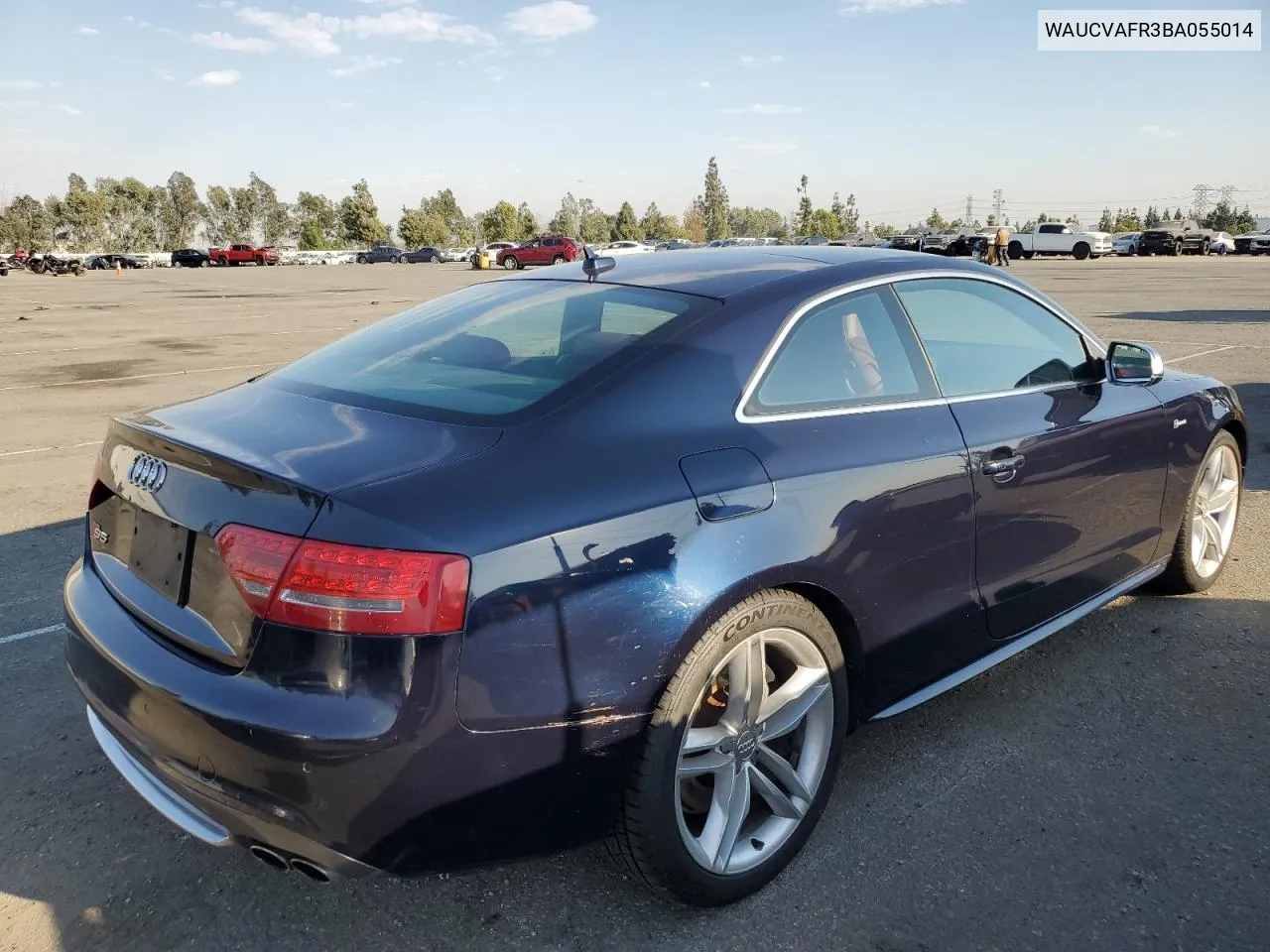 WAUCVAFR3BA055014 2011 Audi S5 Premium Plus