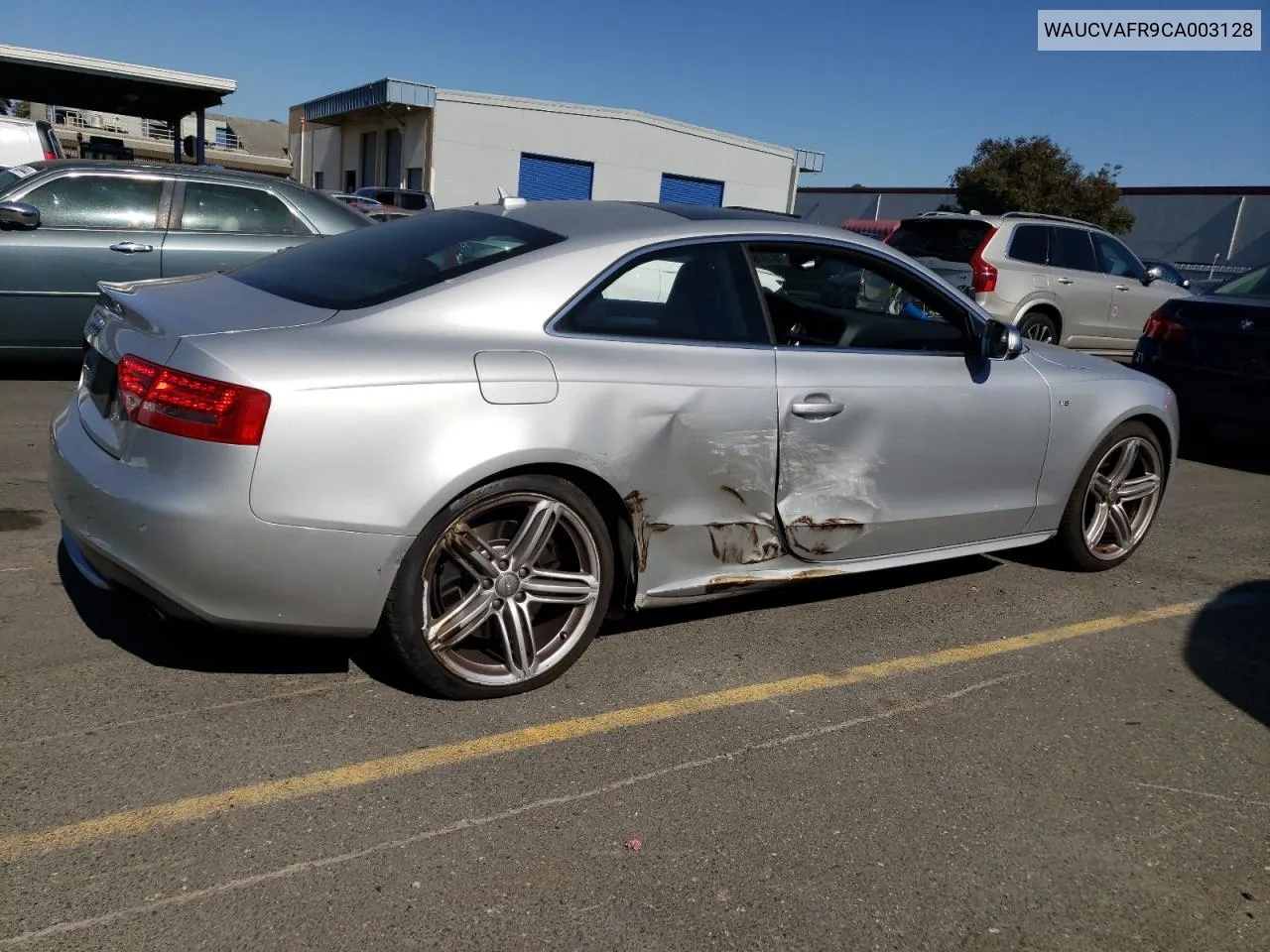 2012 Audi S5 Premium Plus VIN: WAUCVAFR9CA003128 Lot: 70197844