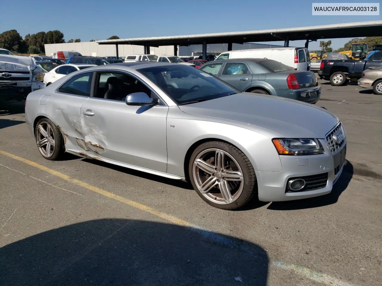 2012 Audi S5 Premium Plus VIN: WAUCVAFR9CA003128 Lot: 70197844