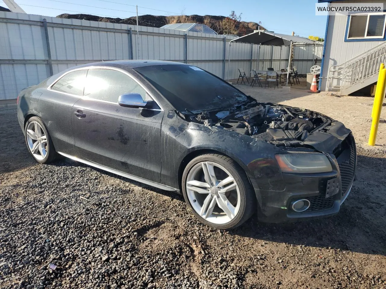 2012 Audi S5 Premium Plus VIN: WAUCVAFR5CA023392 Lot: 79143114