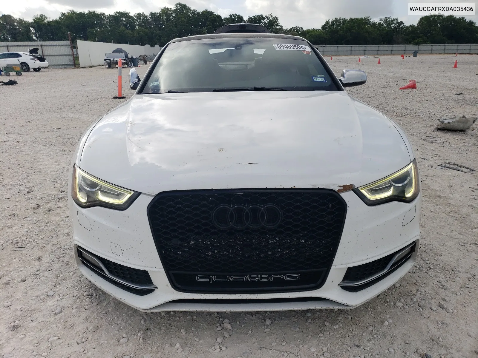 2013 Audi S5 Premium Plus VIN: WAUCGAFRXDA035436 Lot: 59459504