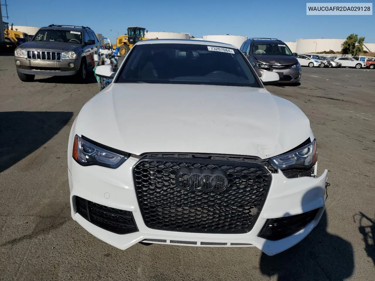 2013 Audi S5 Premium Plus VIN: WAUCGAFR2DA029128 Lot: 73207084