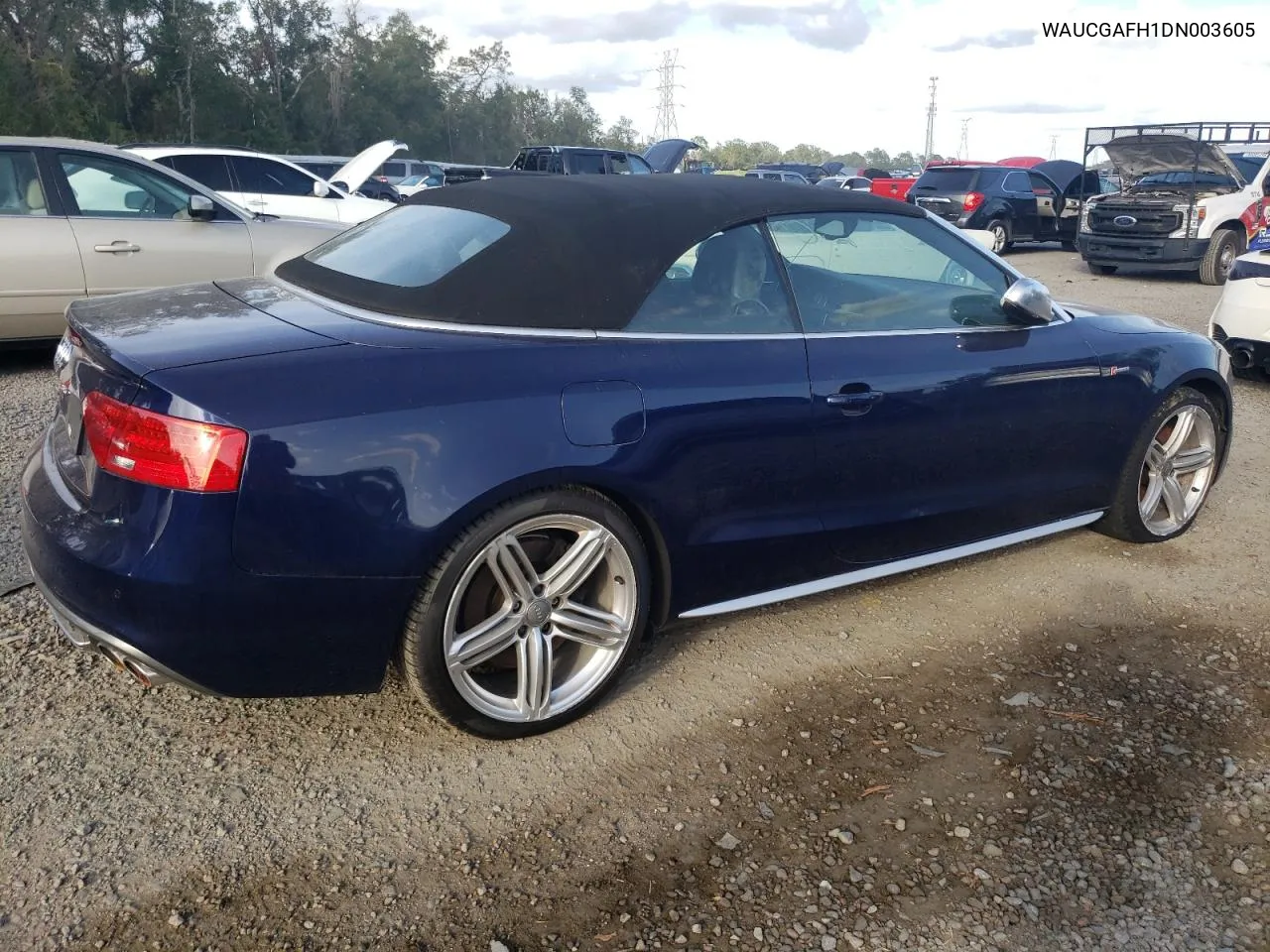 2013 Audi S5 Premium Plus VIN: WAUCGAFH1DN003605 Lot: 75106334