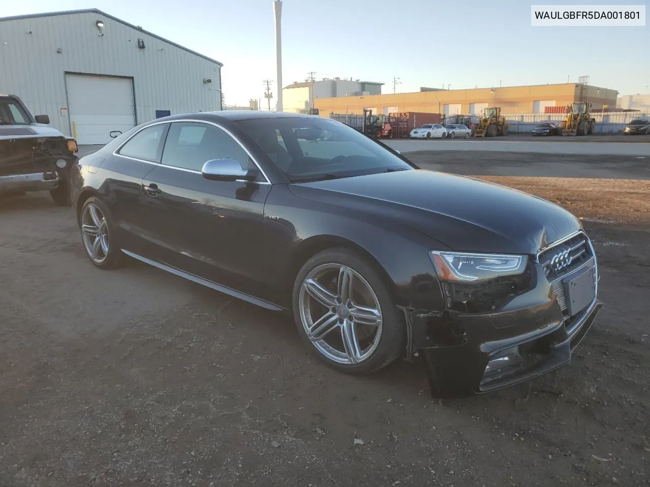 2013 Audi S5 Premium VIN: WAULGBFR5DA001801 Lot: 79536544