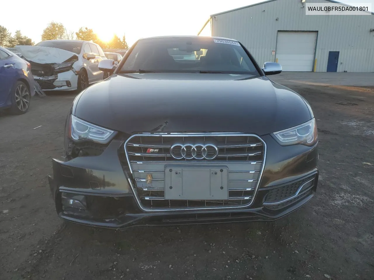 2013 Audi S5 Premium VIN: WAULGBFR5DA001801 Lot: 79536544