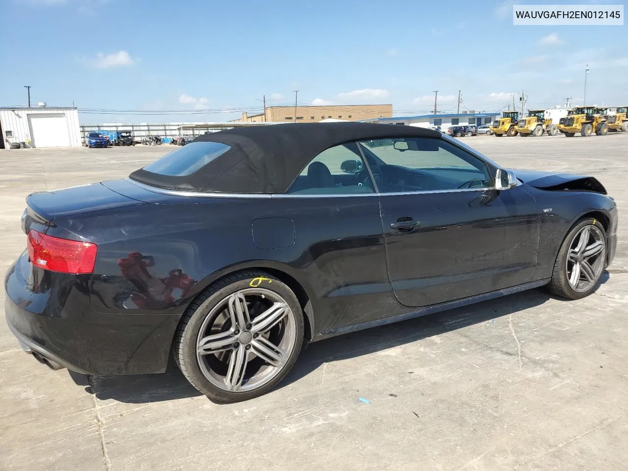 WAUVGAFH2EN012145 2014 Audi S5 Prestige