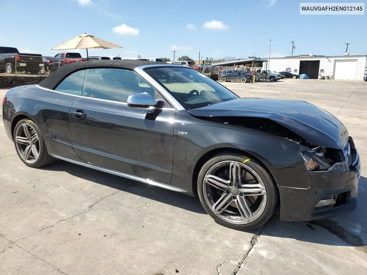 2014 Audi S5 Prestige VIN: WAUVGAFH2EN012145 Lot: 72852794