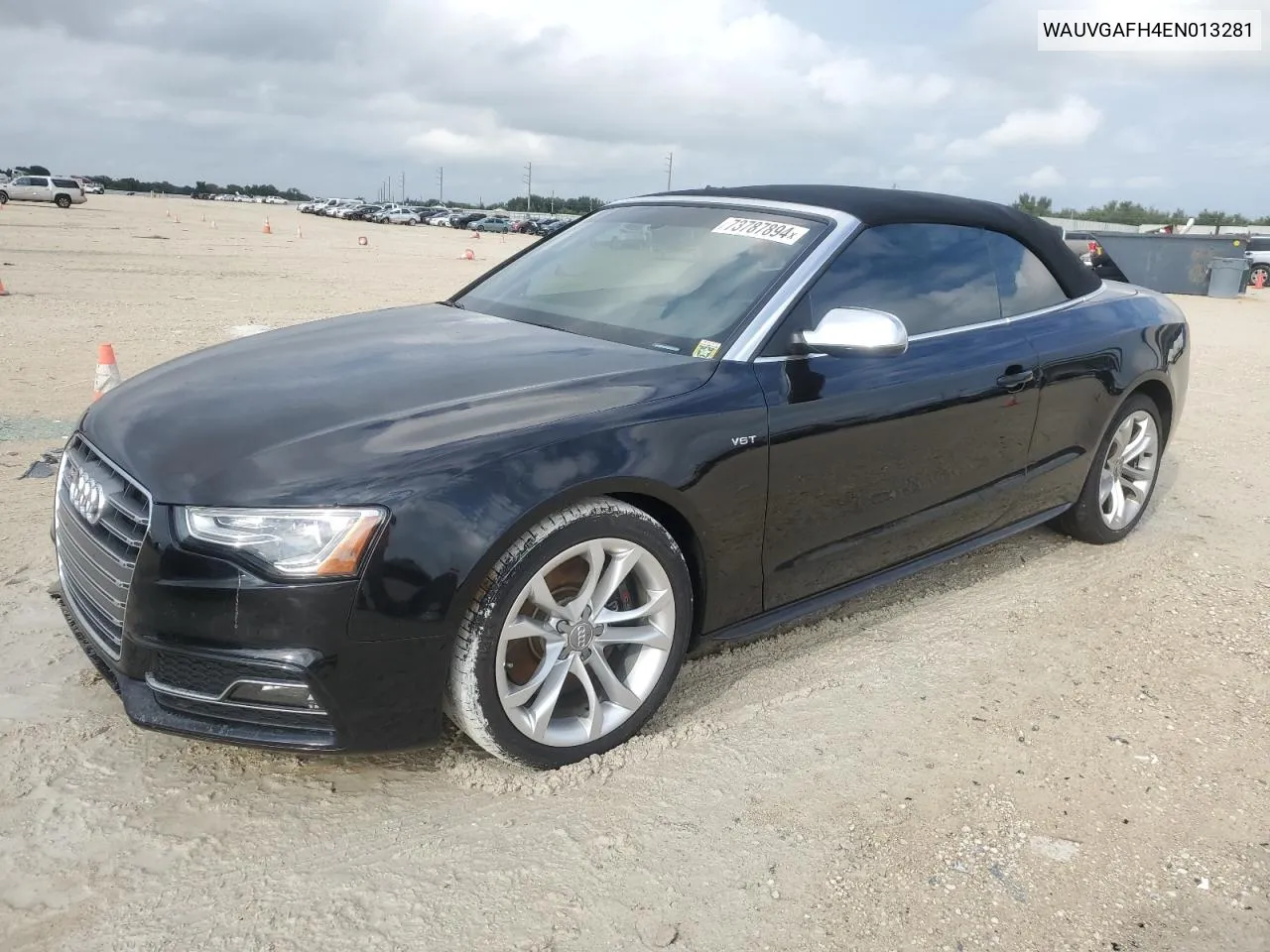 WAUVGAFH4EN013281 2014 Audi S5 Prestige