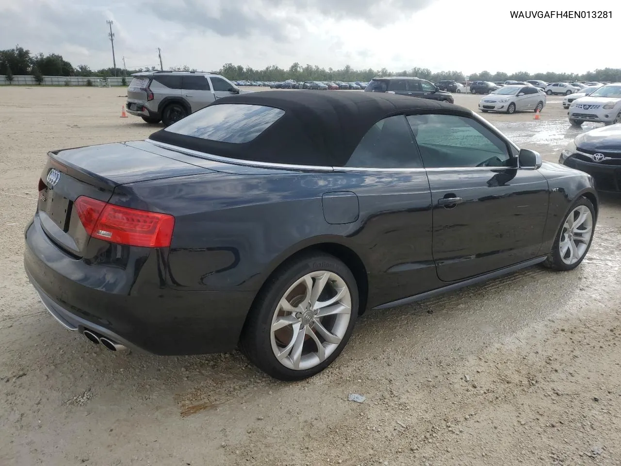 WAUVGAFH4EN013281 2014 Audi S5 Prestige