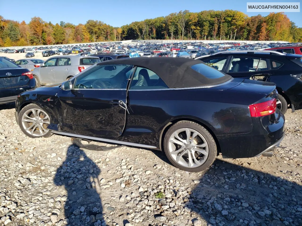 2014 Audi S5 Premium Plus VIN: WAUCGAFH9EN004163 Lot: 75017714