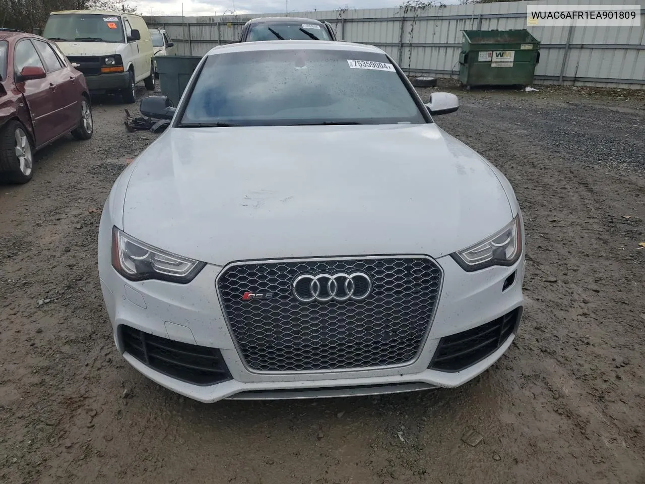 2014 Audi Rs5 VIN: WUAC6AFR1EA901809 Lot: 75359004