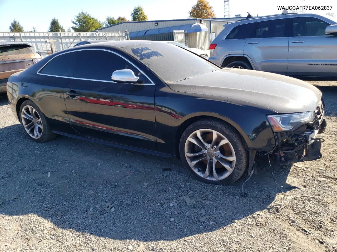 2014 Audi S5 Premium Plus VIN: WAUCGAFR7EA062837 Lot: 76374754