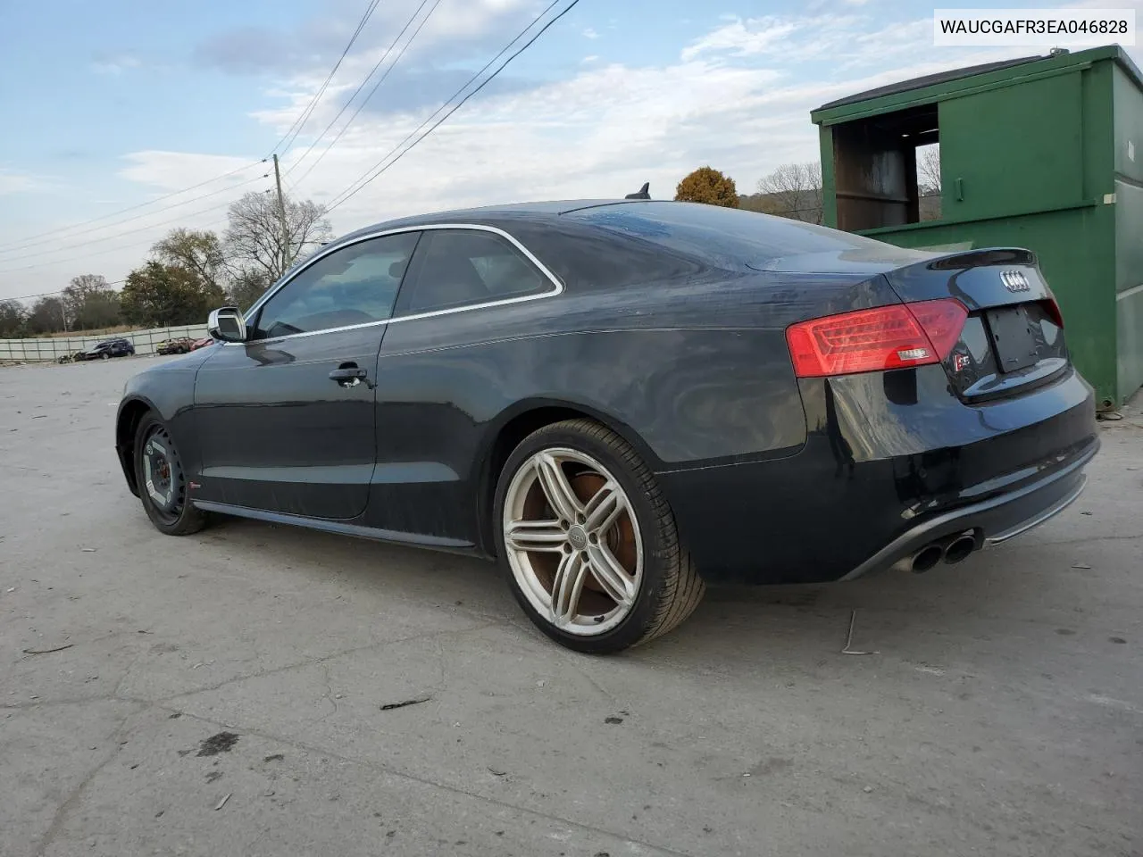 2014 Audi S5 Premium Plus VIN: WAUCGAFR3EA046828 Lot: 77654944