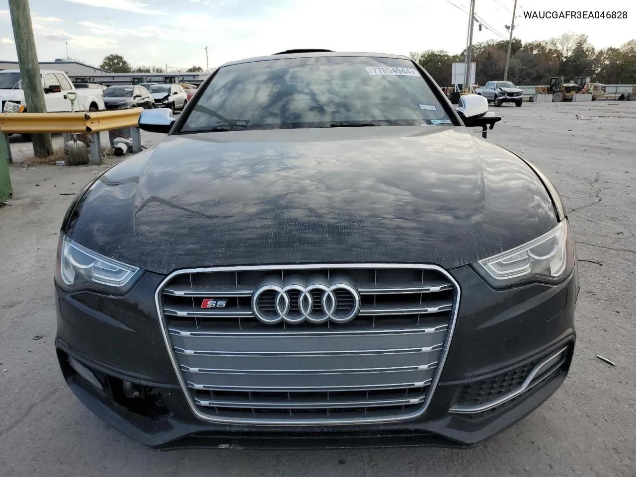 2014 Audi S5 Premium Plus VIN: WAUCGAFR3EA046828 Lot: 77654944