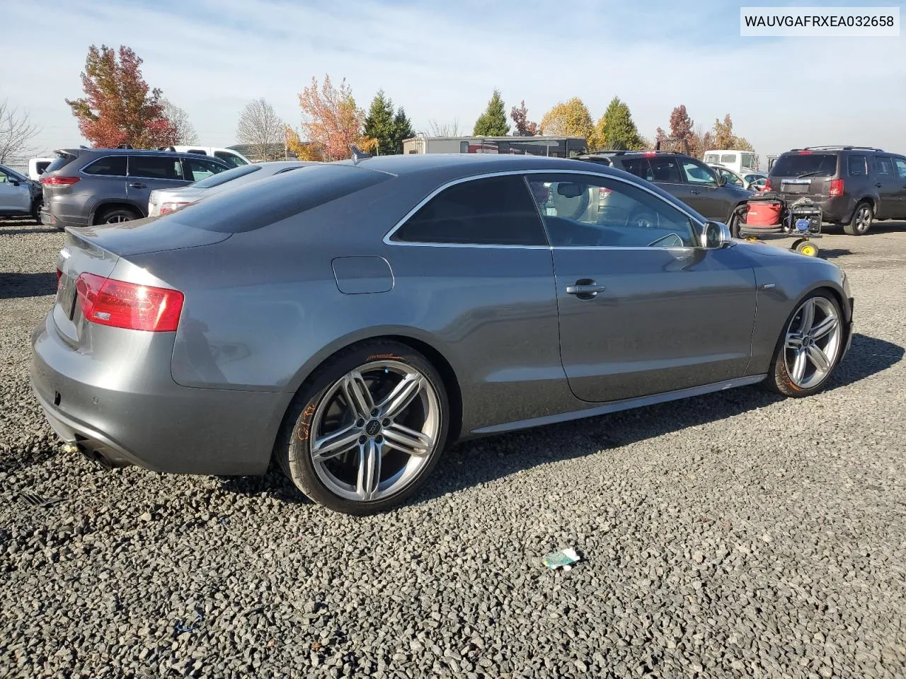 2014 Audi S5 Prestige VIN: WAUVGAFRXEA032658 Lot: 79515874