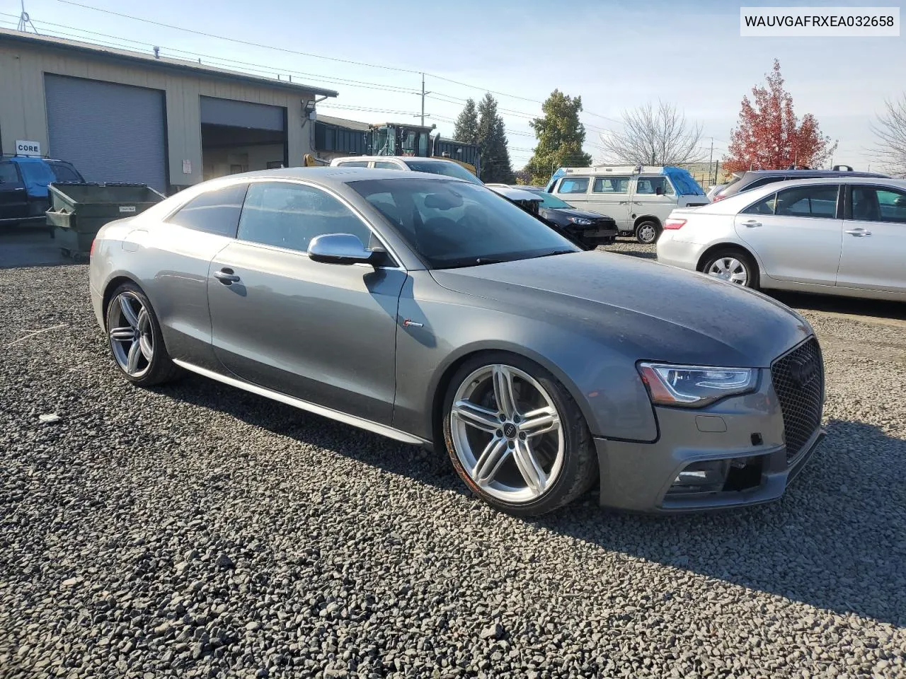 2014 Audi S5 Prestige VIN: WAUVGAFRXEA032658 Lot: 79515874