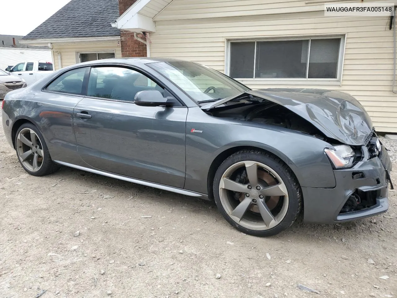 2015 Audi S5 Premium Plus VIN: WAUGGAFR3FA005148 Lot: 52373864