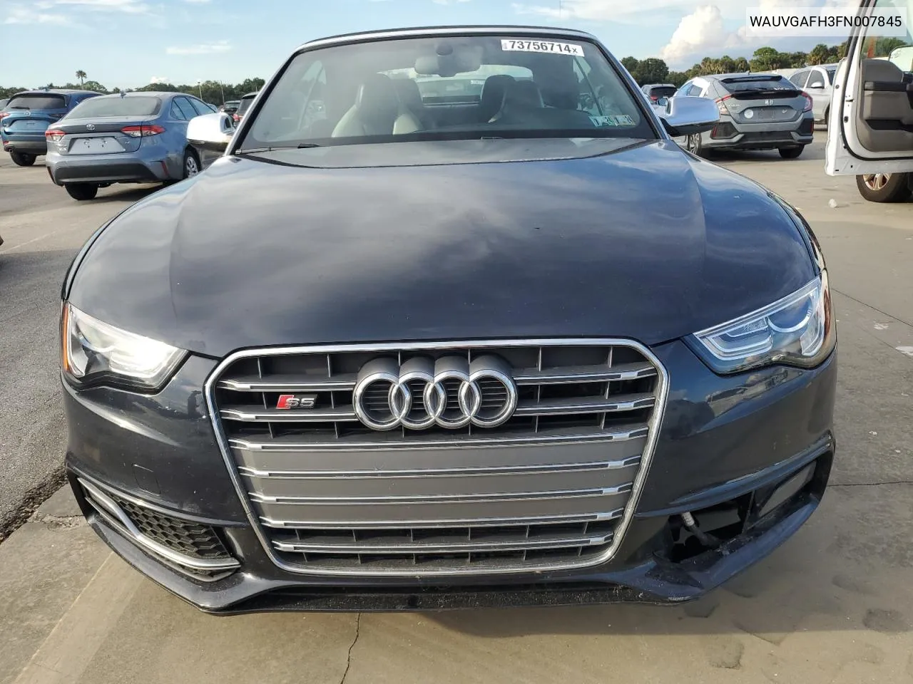 2015 Audi S5 Prestige VIN: WAUVGAFH3FN007845 Lot: 73756714