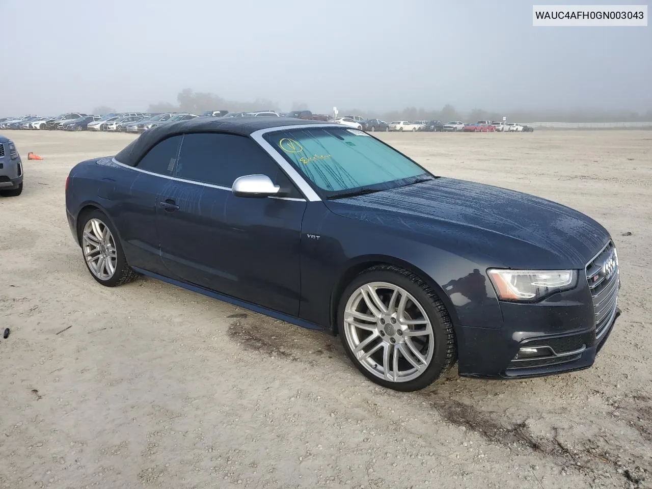 2016 Audi S5 Premium Plus VIN: WAUC4AFH0GN003043 Lot: 79729614