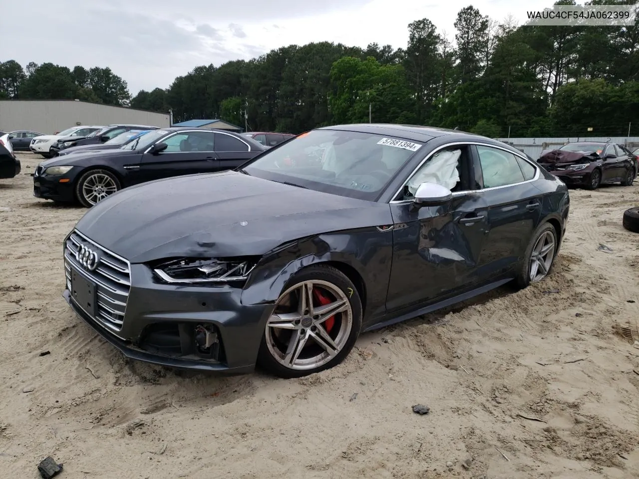 WAUC4CF54JA062399 2018 Audi S5 Prestige