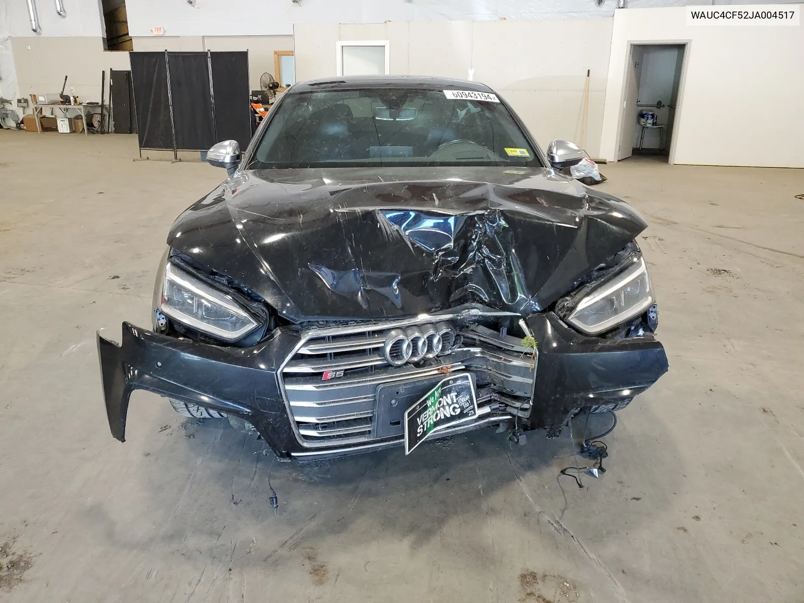 2018 Audi S5 Prestige VIN: WAUC4CF52JA004517 Lot: 60943194