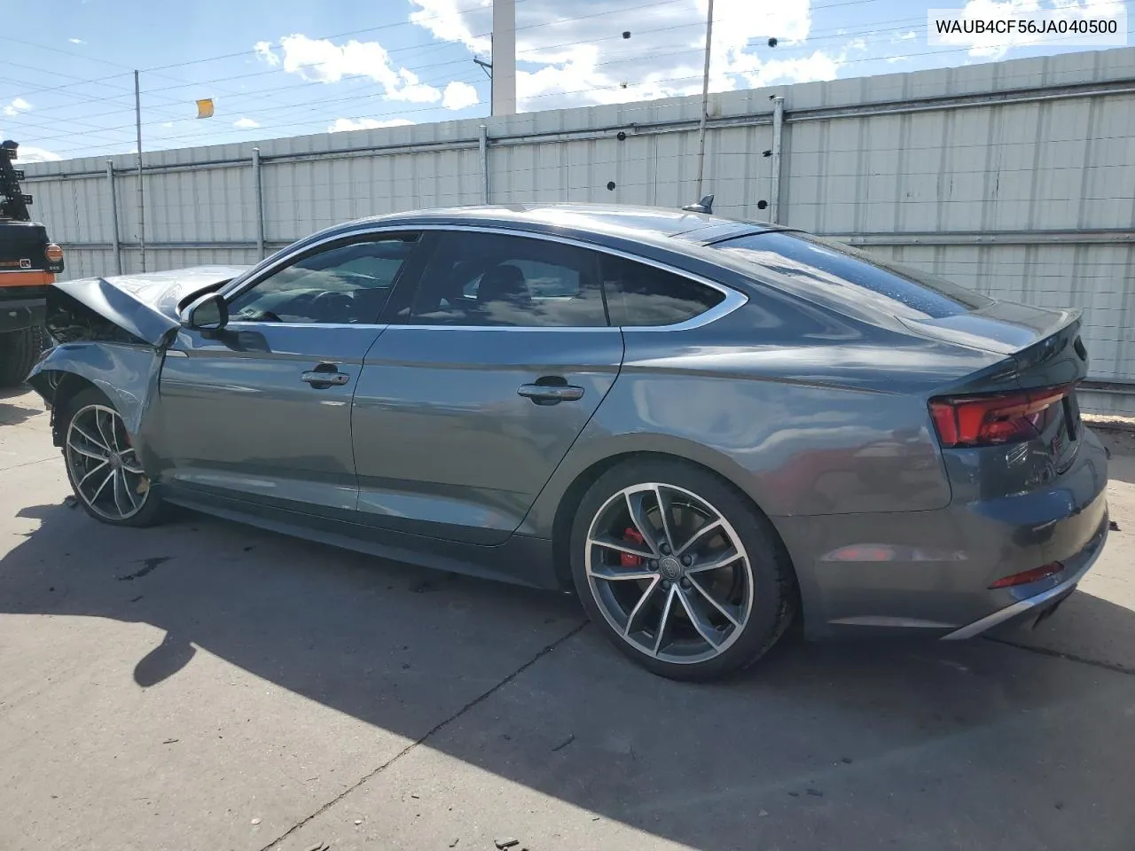 2018 Audi S5 Premium Plus VIN: WAUB4CF56JA040500 Lot: 61526694