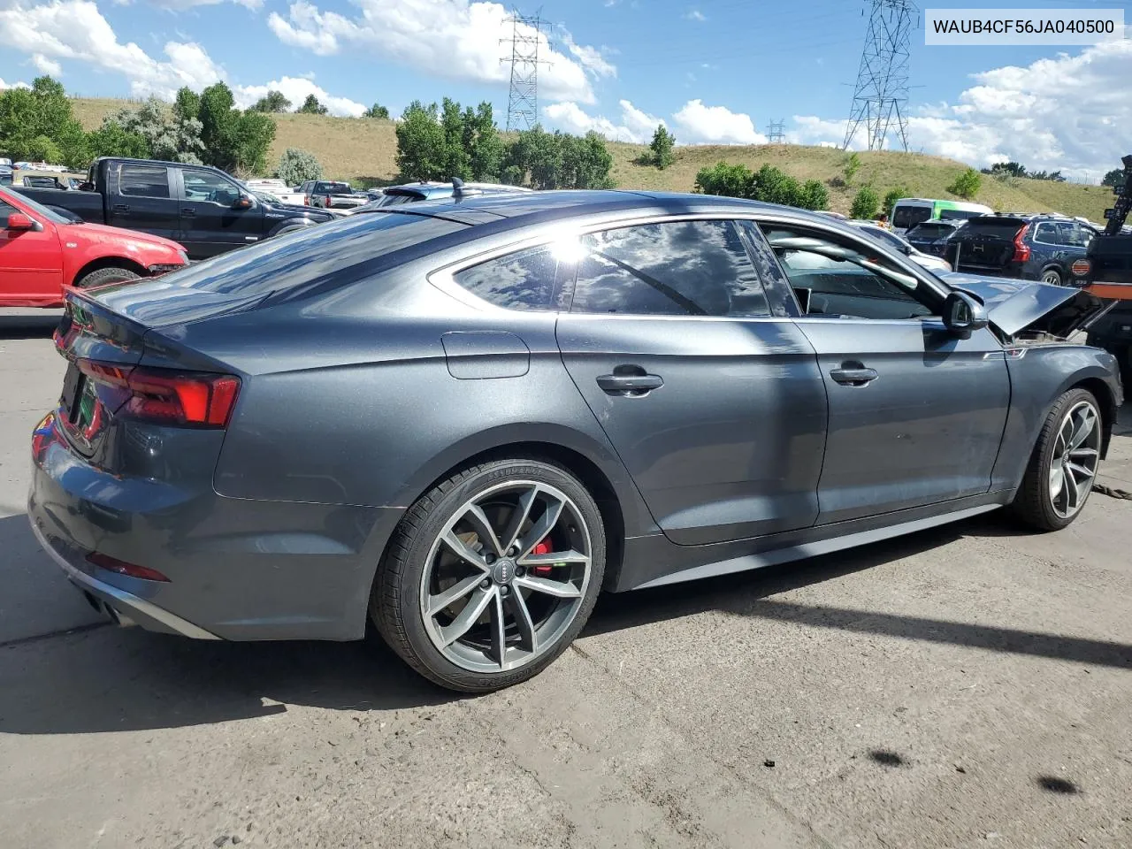 2018 Audi S5 Premium Plus VIN: WAUB4CF56JA040500 Lot: 61526694