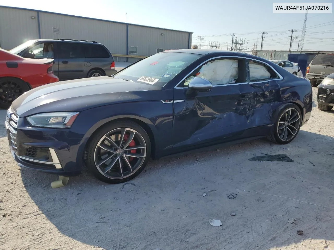 WAUR4AF51JA070216 2018 Audi S5 Prestige