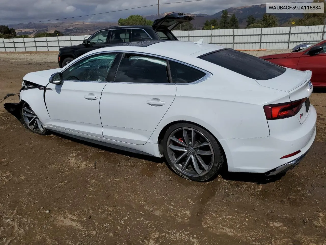 2018 Audi S5 Premium Plus VIN: WAUB4CF59JA115884 Lot: 71809104