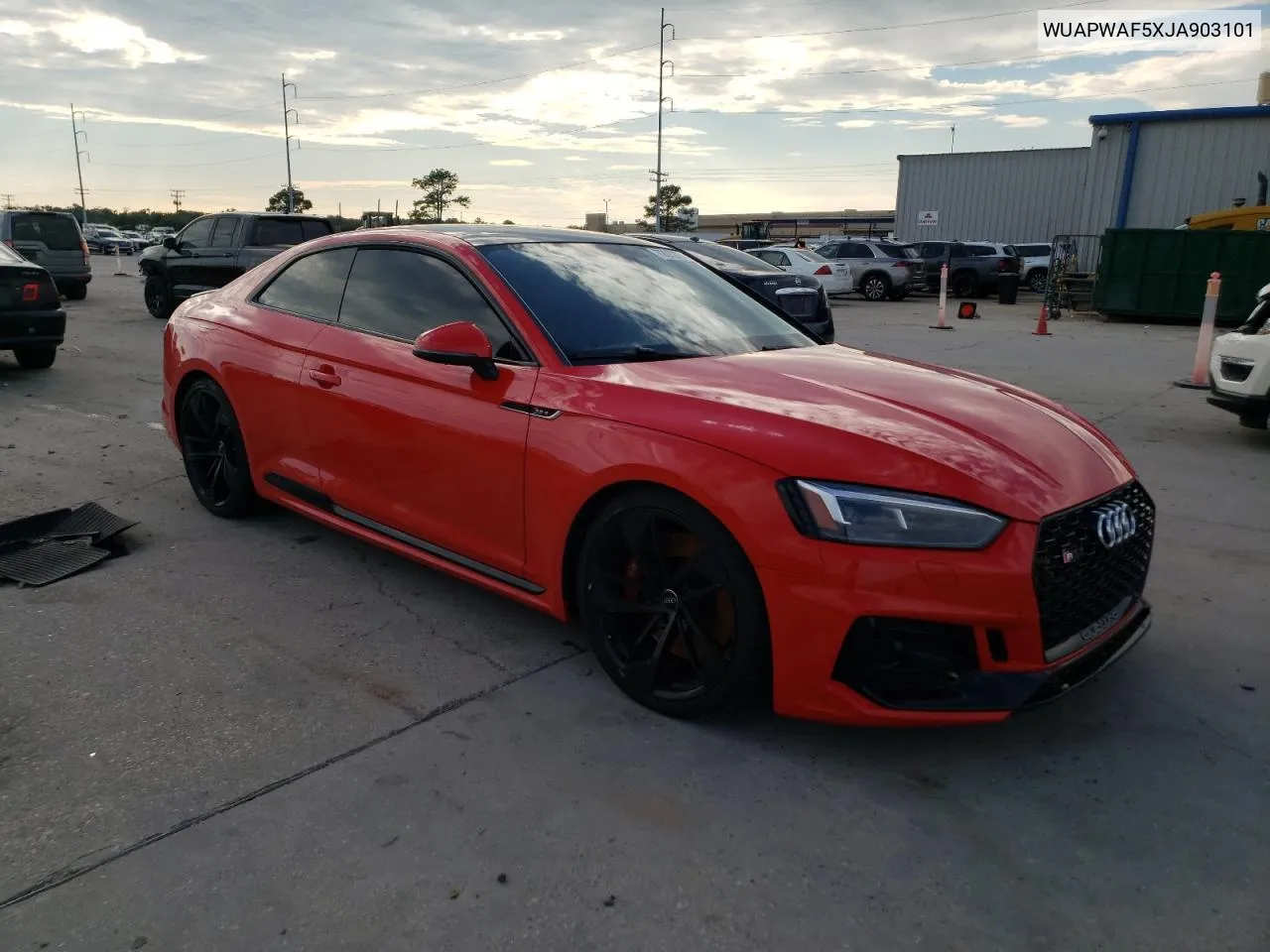 WUAPWAF5XJA903101 2018 Audi Rs5