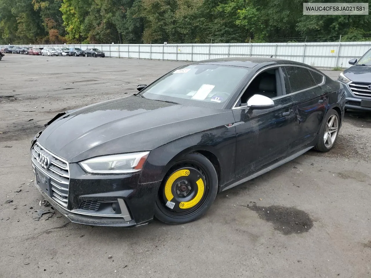 2018 Audi S5 Prestige VIN: WAUC4CF58JA021581 Lot: 72585404