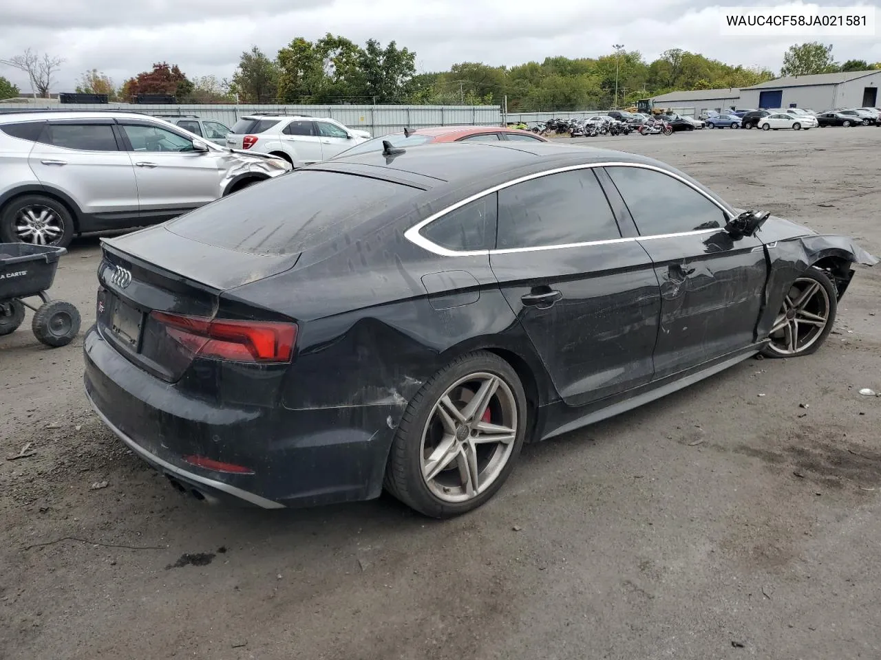 2018 Audi S5 Prestige VIN: WAUC4CF58JA021581 Lot: 72585404