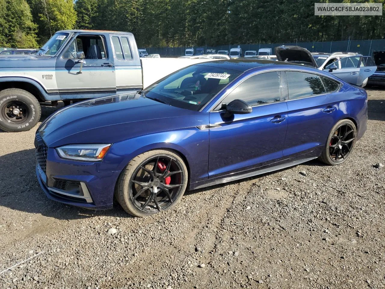 WAUC4CF58JA023802 2018 Audi S5 Prestige