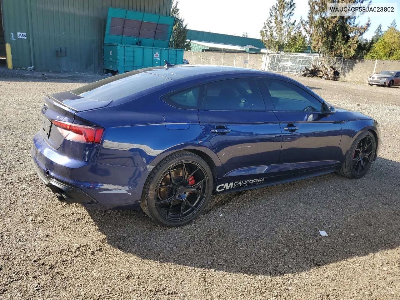 2018 Audi S5 Prestige VIN: WAUC4CF58JA023802 Lot: 73439744