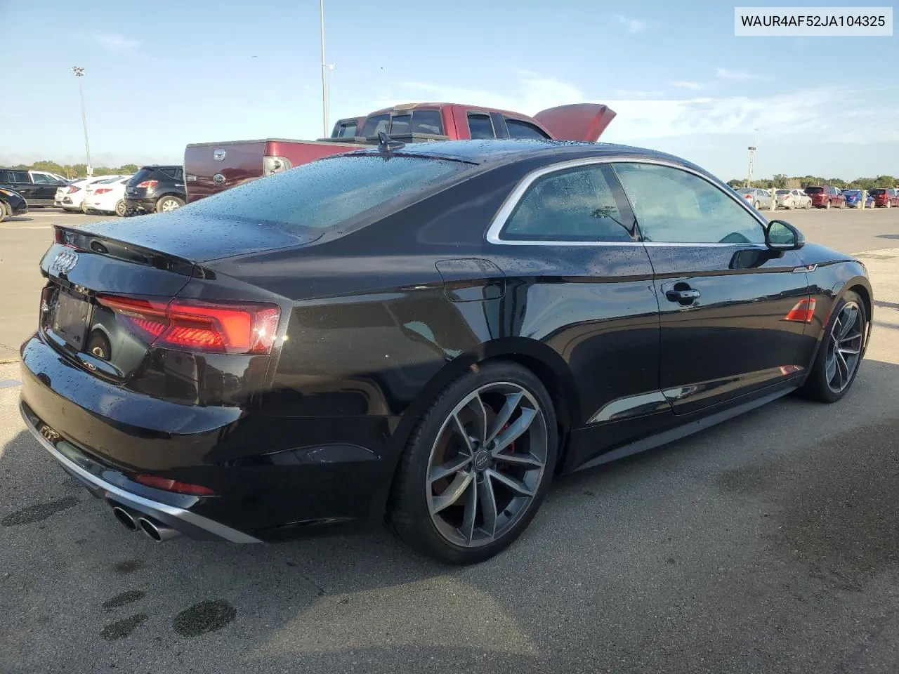 2018 Audi S5 Prestige VIN: WAUR4AF52JA104325 Lot: 73858734