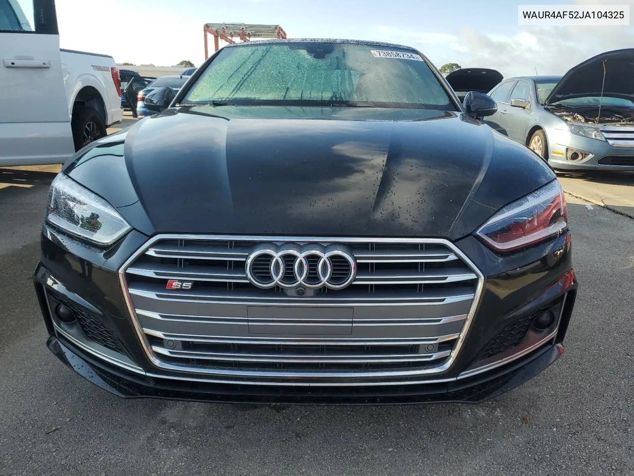 2018 Audi S5 Prestige VIN: WAUR4AF52JA104325 Lot: 73858734