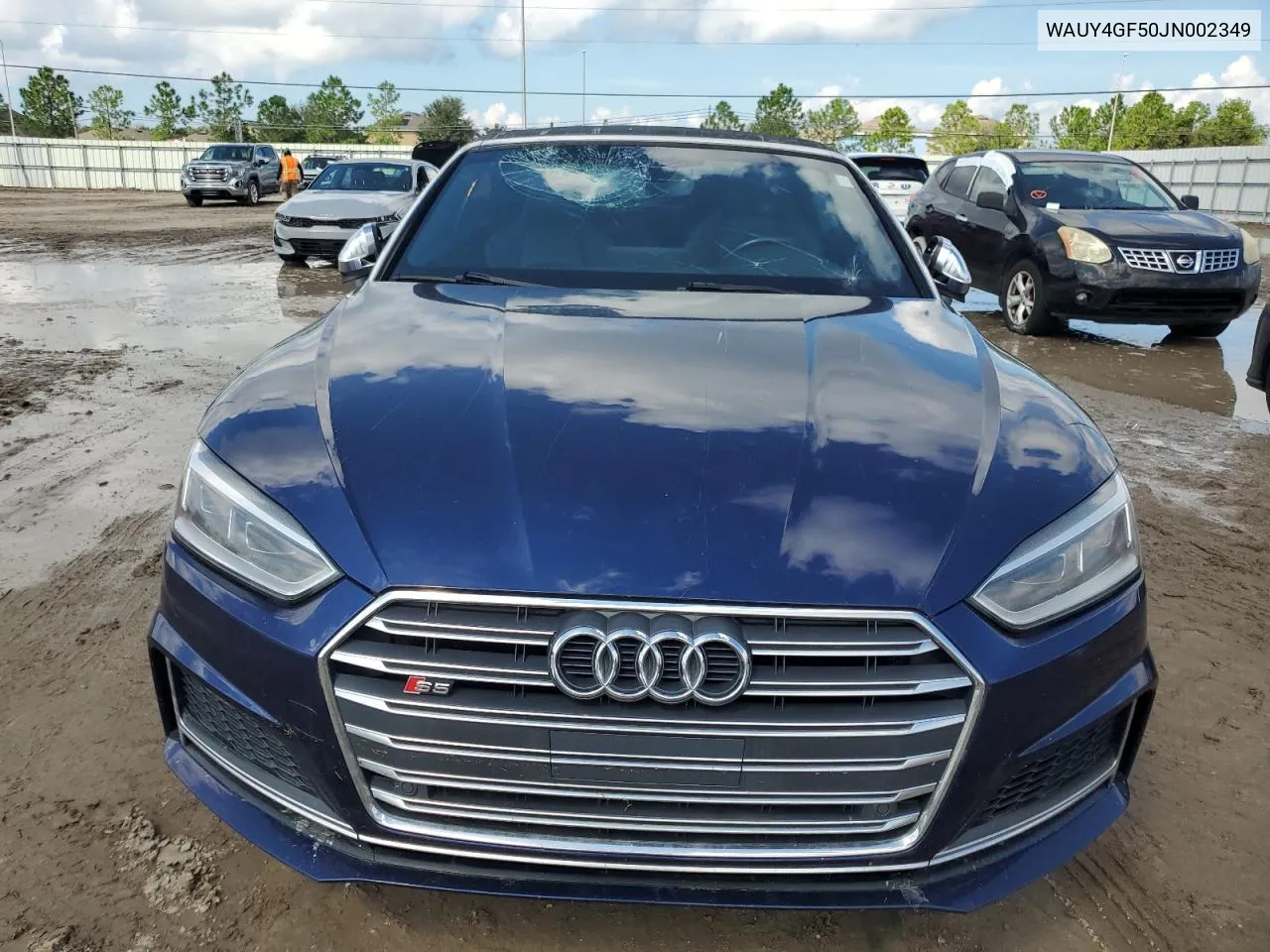 2018 Audi S5 Premium Plus VIN: WAUY4GF50JN002349 Lot: 73889734