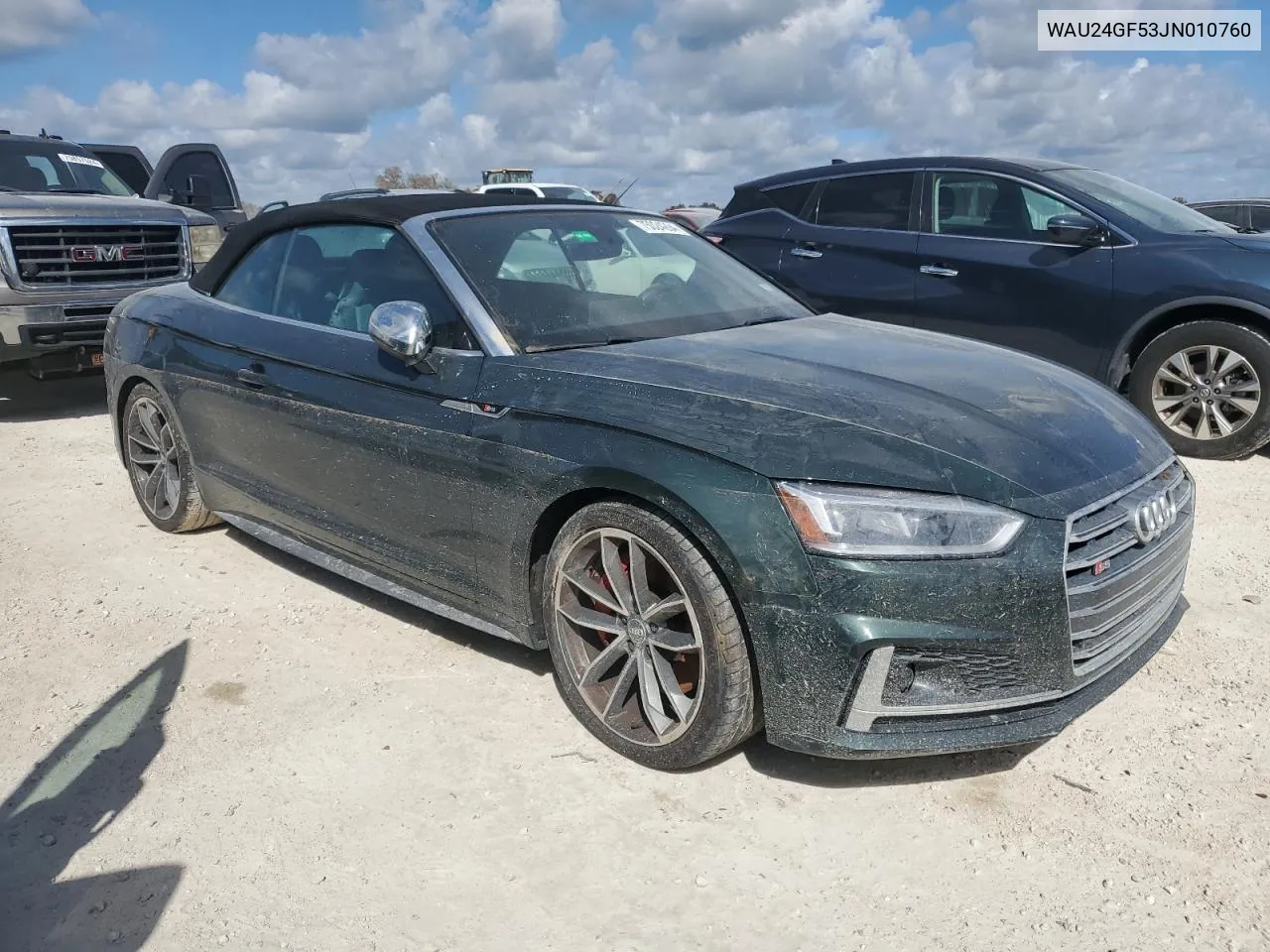 2018 Audi S5 Prestige VIN: WAU24GF53JN010760 Lot: 75024294