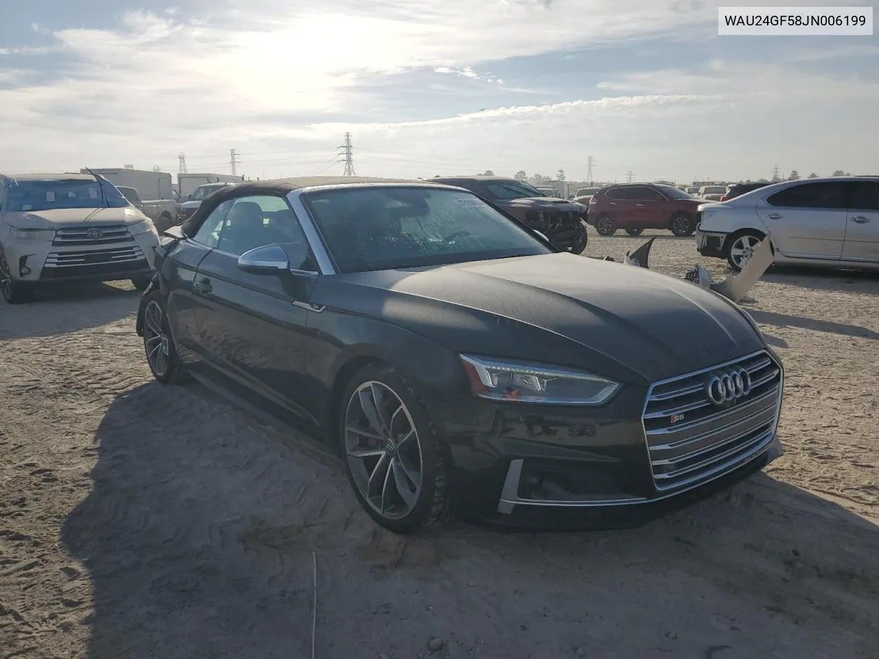 2018 Audi S5 Prestige VIN: WAU24GF58JN006199 Lot: 77109624