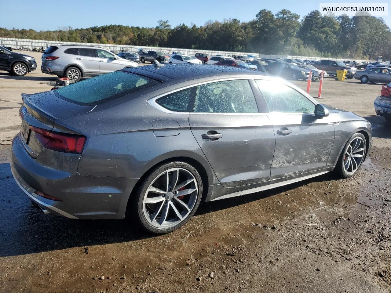 2018 Audi S5 Prestige VIN: WAUC4CF53JA031001 Lot: 77425054