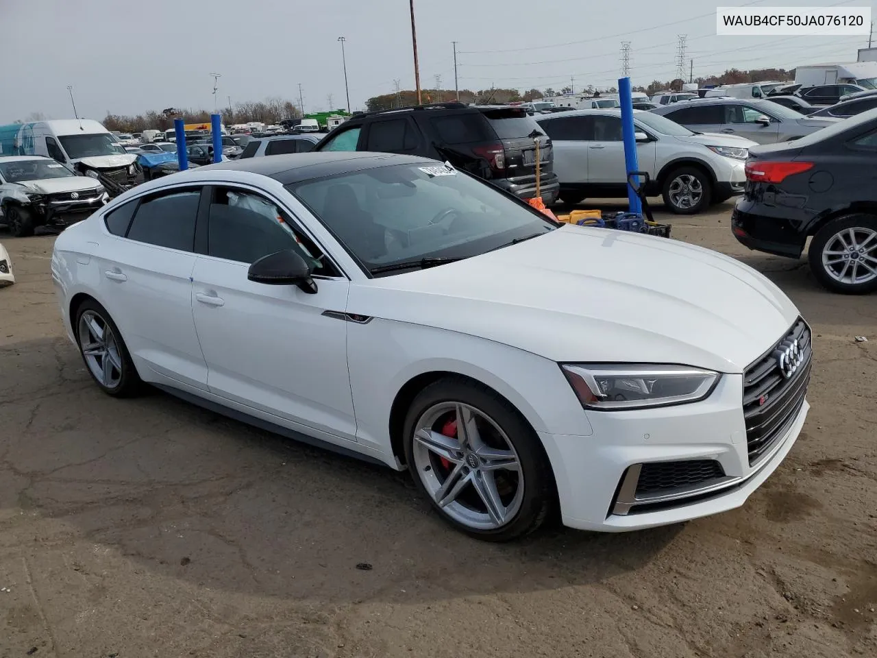 2018 Audi S5 Premium Plus VIN: WAUB4CF50JA076120 Lot: 78454284