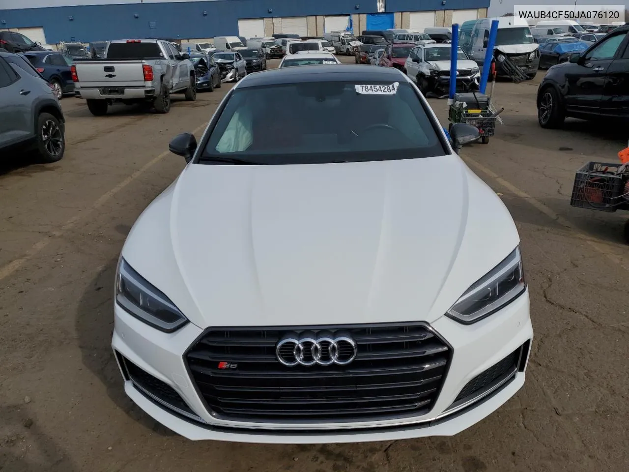 2018 Audi S5 Premium Plus VIN: WAUB4CF50JA076120 Lot: 78454284