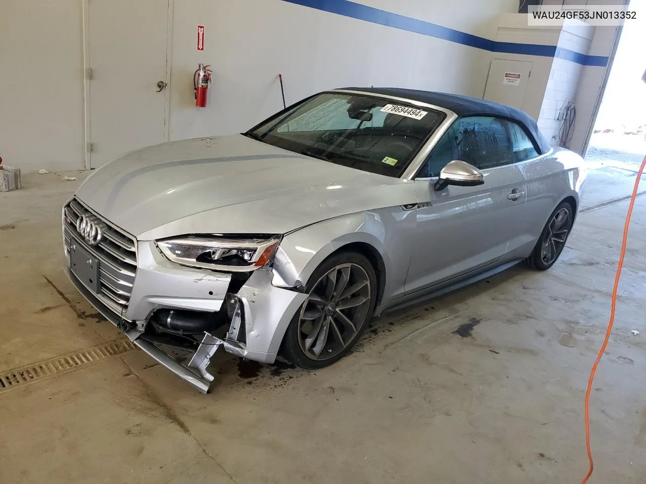 2018 Audi S5 Prestige VIN: WAU24GF53JN013352 Lot: 78694494