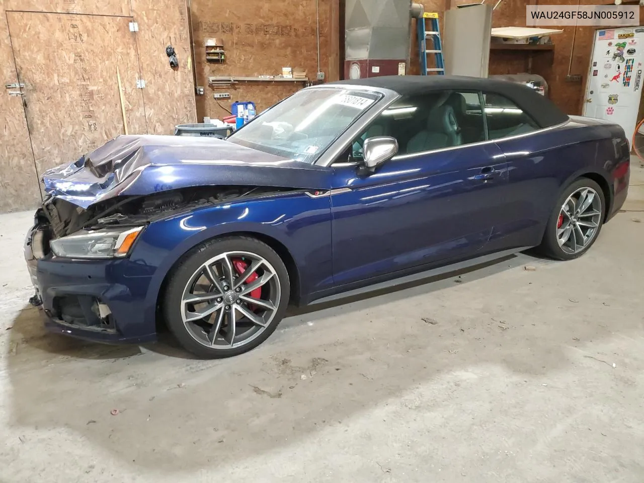 WAU24GF58JN005912 2018 Audi S5 Prestige