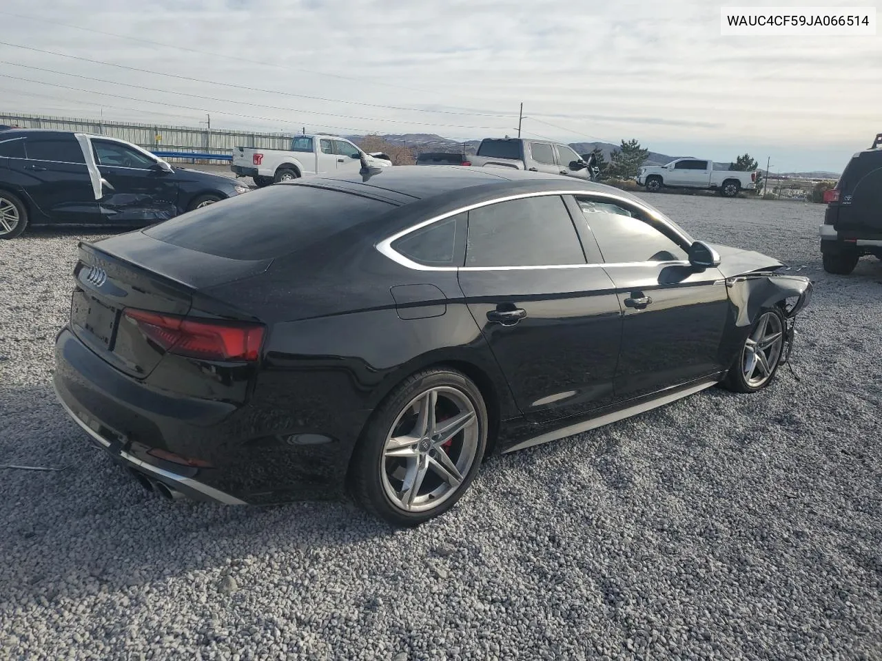 2018 Audi S5 Prestige VIN: WAUC4CF59JA066514 Lot: 79366474