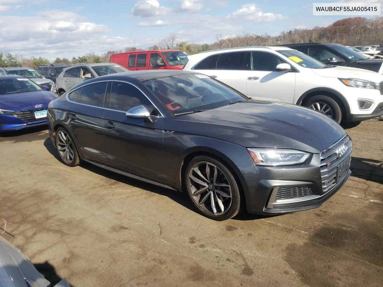 2018 Audi S5 Premium Plus VIN: WAUB4CF55JA005415 Lot: 79482974